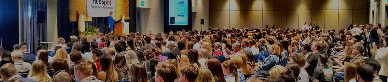 Large crowd at an event