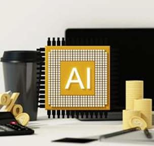 AI concept background